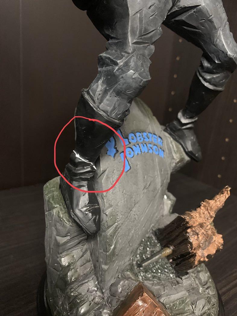 Sideshow Electric Tiki Hellboy Lobster Johnson statue 地獄男爵 龍蝦 絕版限量500個