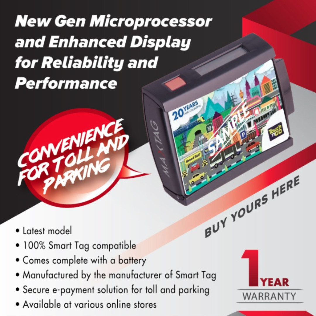 Smart Tag For Malaysia Tolls Smarttag Max Tag Maxtag Tng Touch N Go Car Accessories Accessories On Carousell