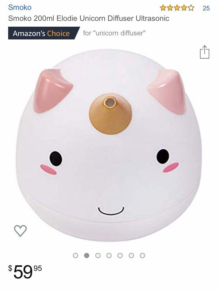 Smoko Elodie Unicorn Diffuser Everything Else On Carousell