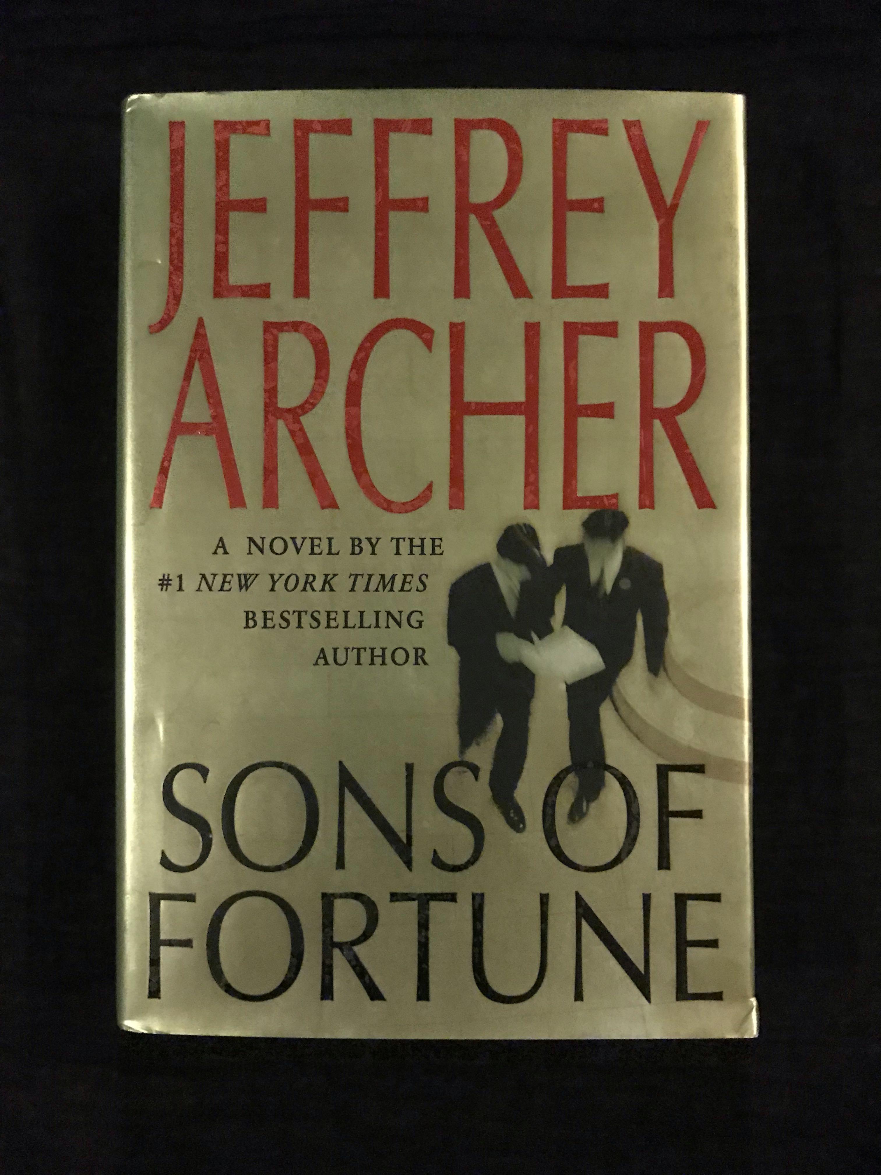 Sons Of Fortune By Jeffrey Archer Hardcover Fiction Books Stationery Fiction On Carousell