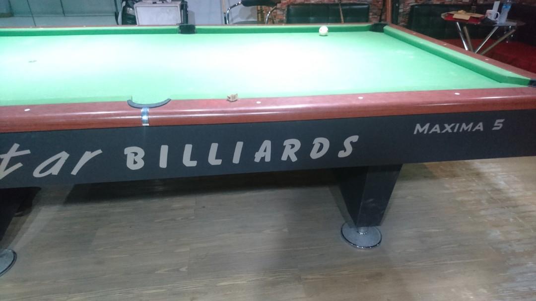 Star billiard maxima 5, Sports Equipment, Sports & Games, Billiards and