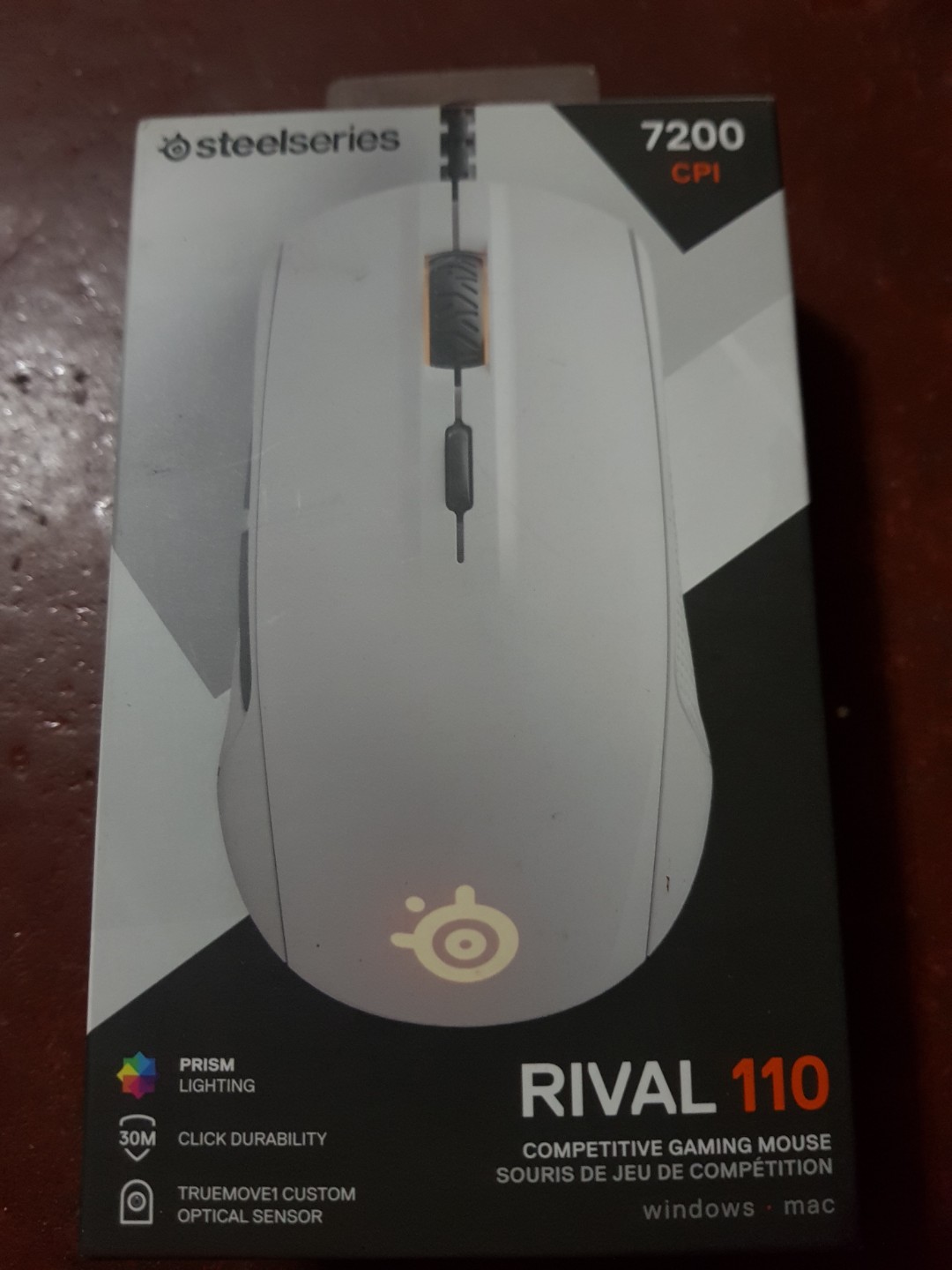 Steelseries Rival 110 Competitive Gaming Mouse 7200 Cpi Electronics Computer Parts Accessories On Carousell