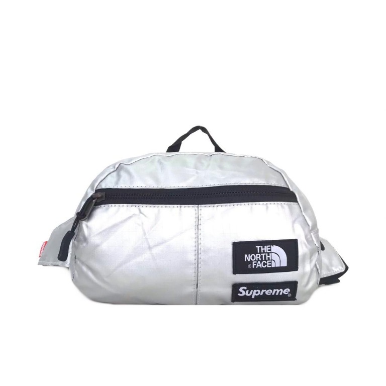 north face supreme waist bag