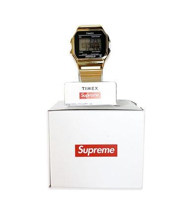 Supreme x timex shop digital watch