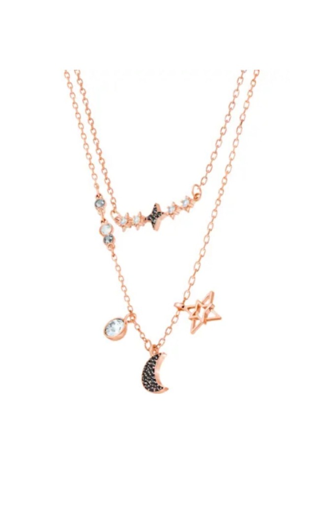 Glowing moon clearance necklace swarovski