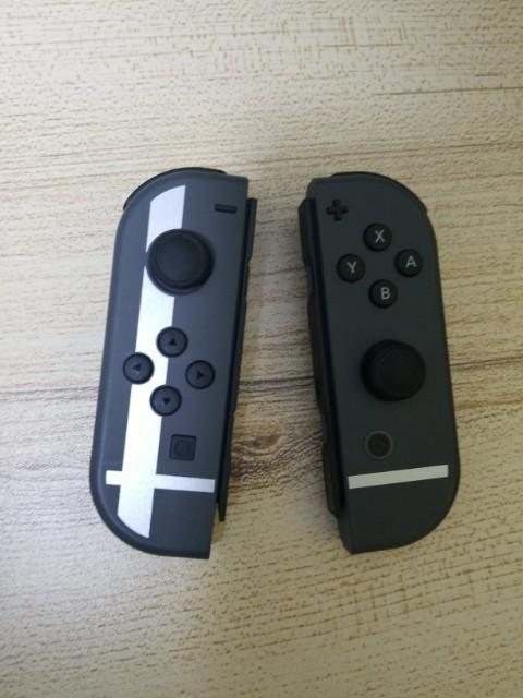 playing smash with joycons