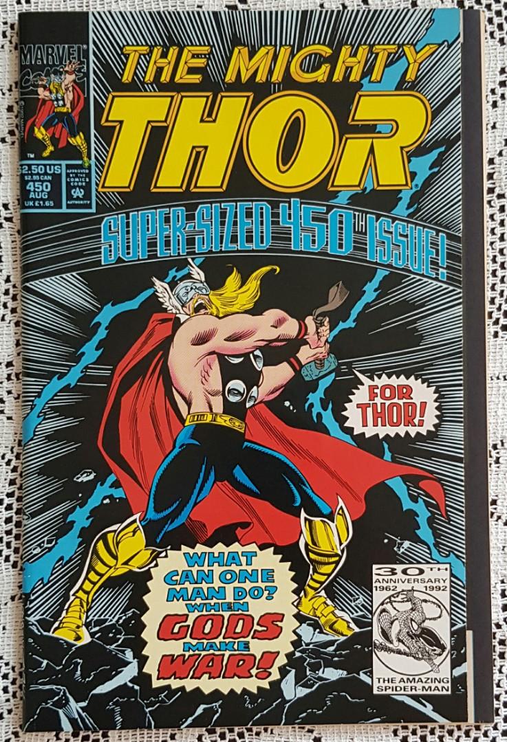 Thor 450 Marvel Comics Comic Comicbook Books Stationery