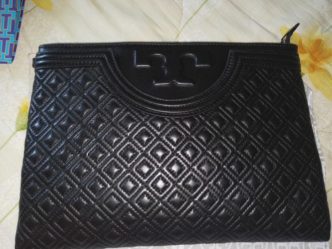 tory burch large clutch