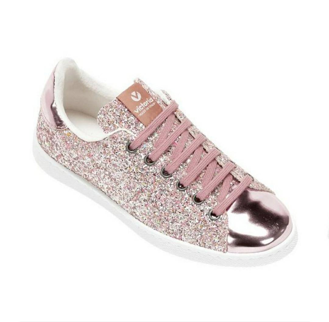 Victoria Glitter Shoes for Girls Size 
