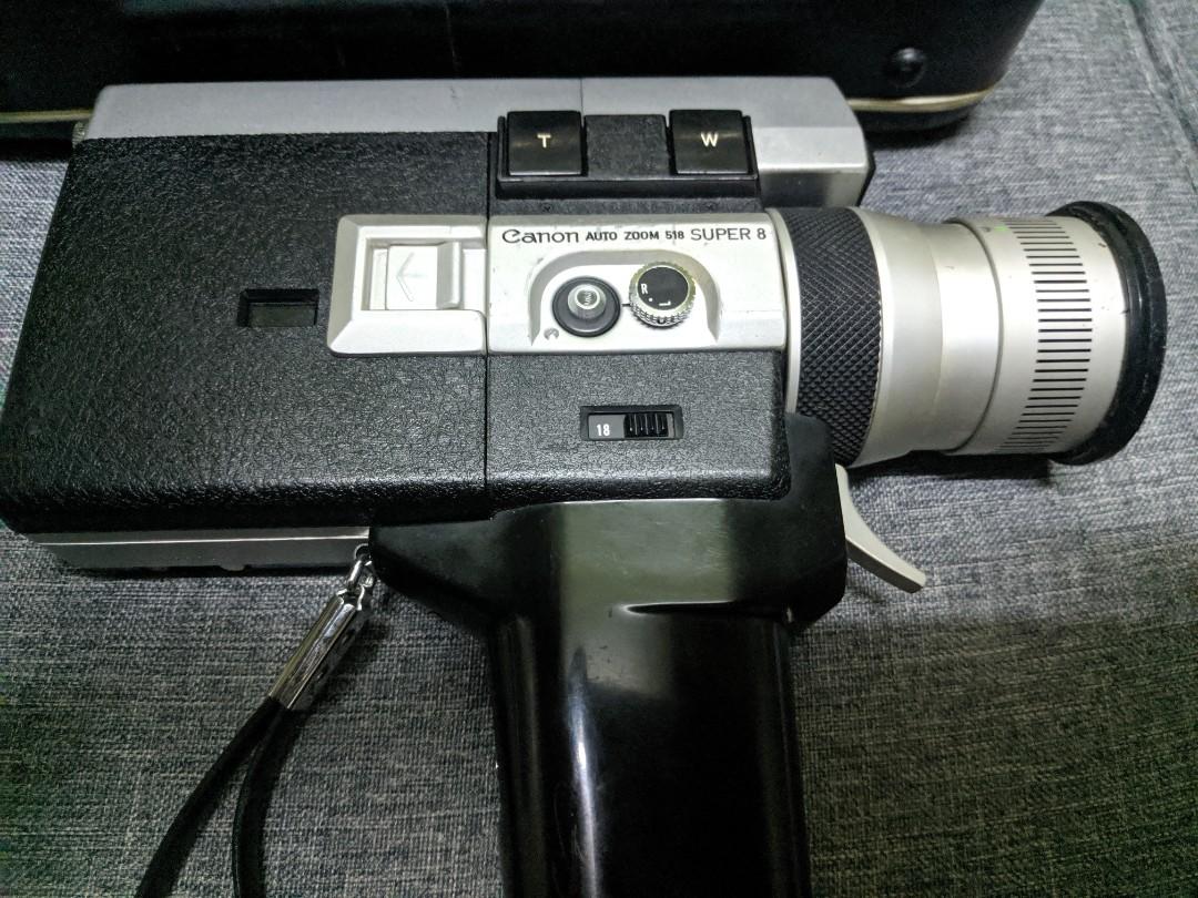 vintage movie camera canon auto zoom