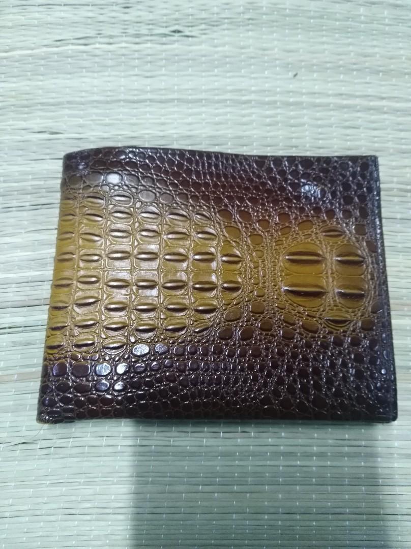 Vintage Tip Top crocodile skin wallet