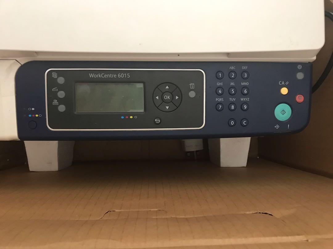 Xerox Workcentre 6015B Laser Color Printer + Scanner + Photocopier