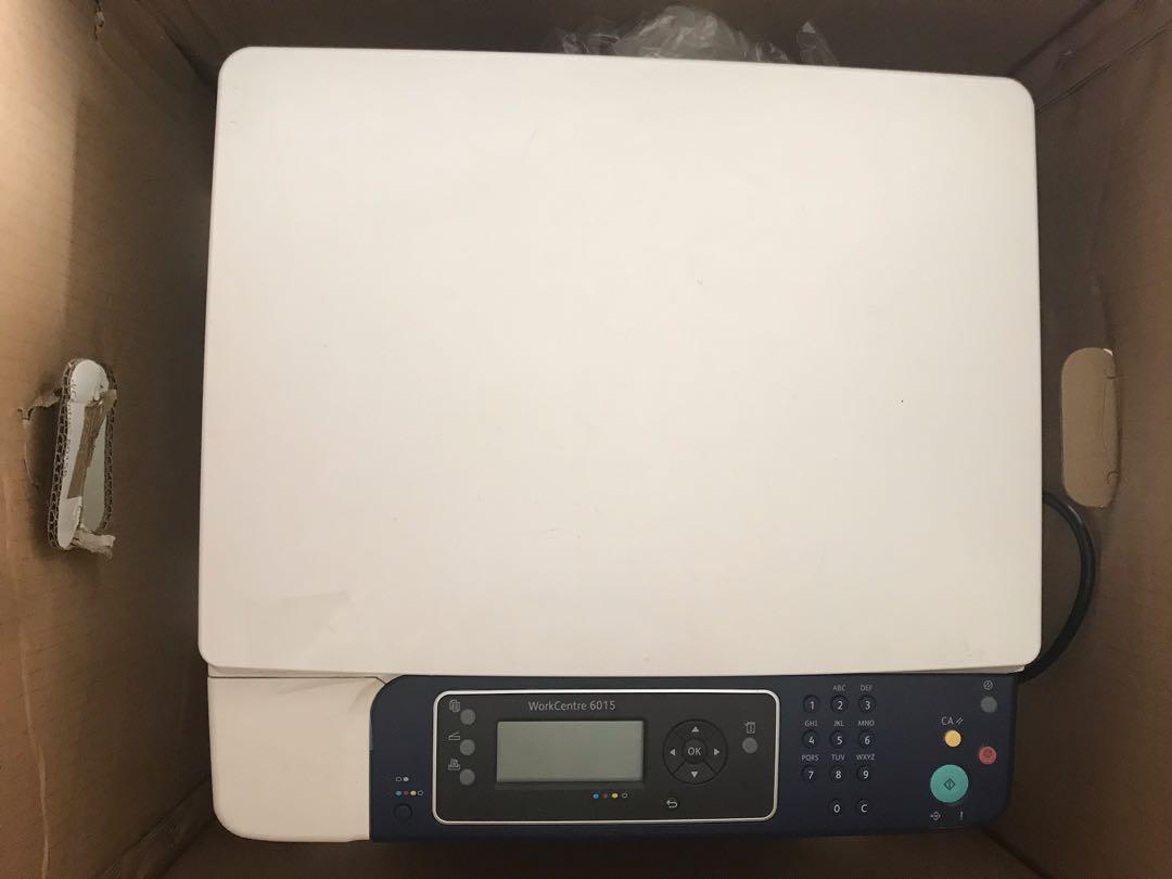 Xerox Workcentre 6015B Laser Color Printer + Scanner + Photocopier
