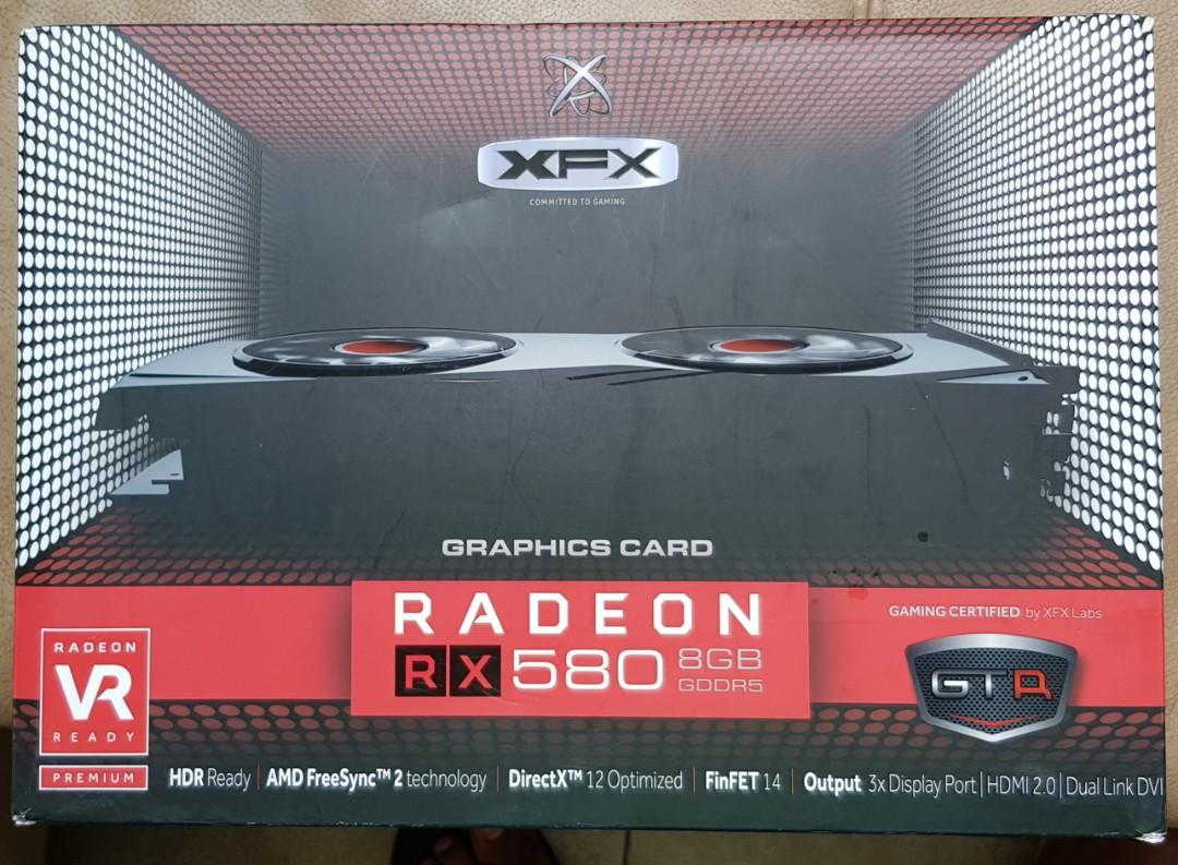  Vga Xfx Rx580 8gb Ddr5