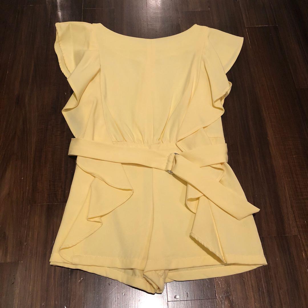 zara girls playsuit