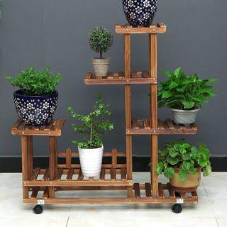 Plant Rack Flower Pot Stand Gardening Organiser