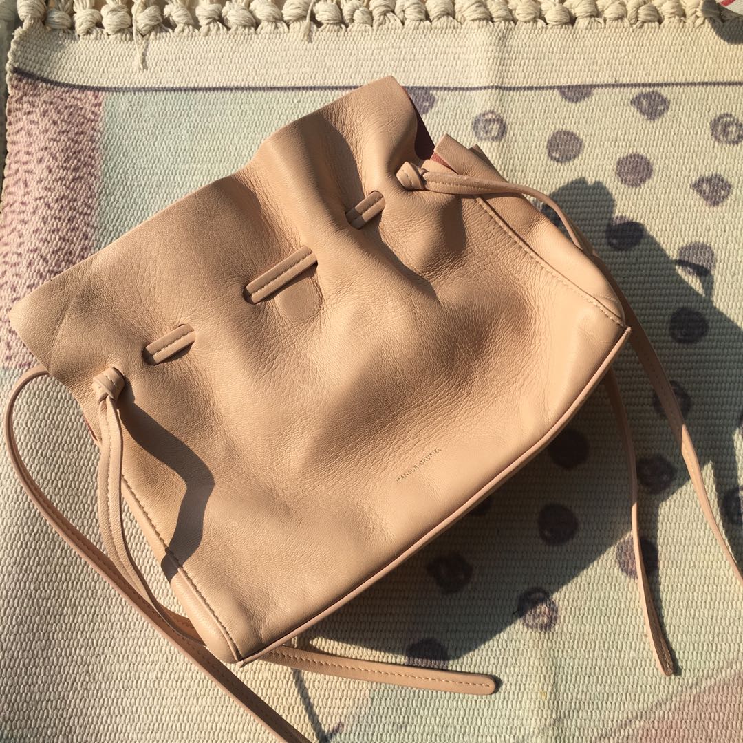 Mansur gavriel lamb protea bag deals