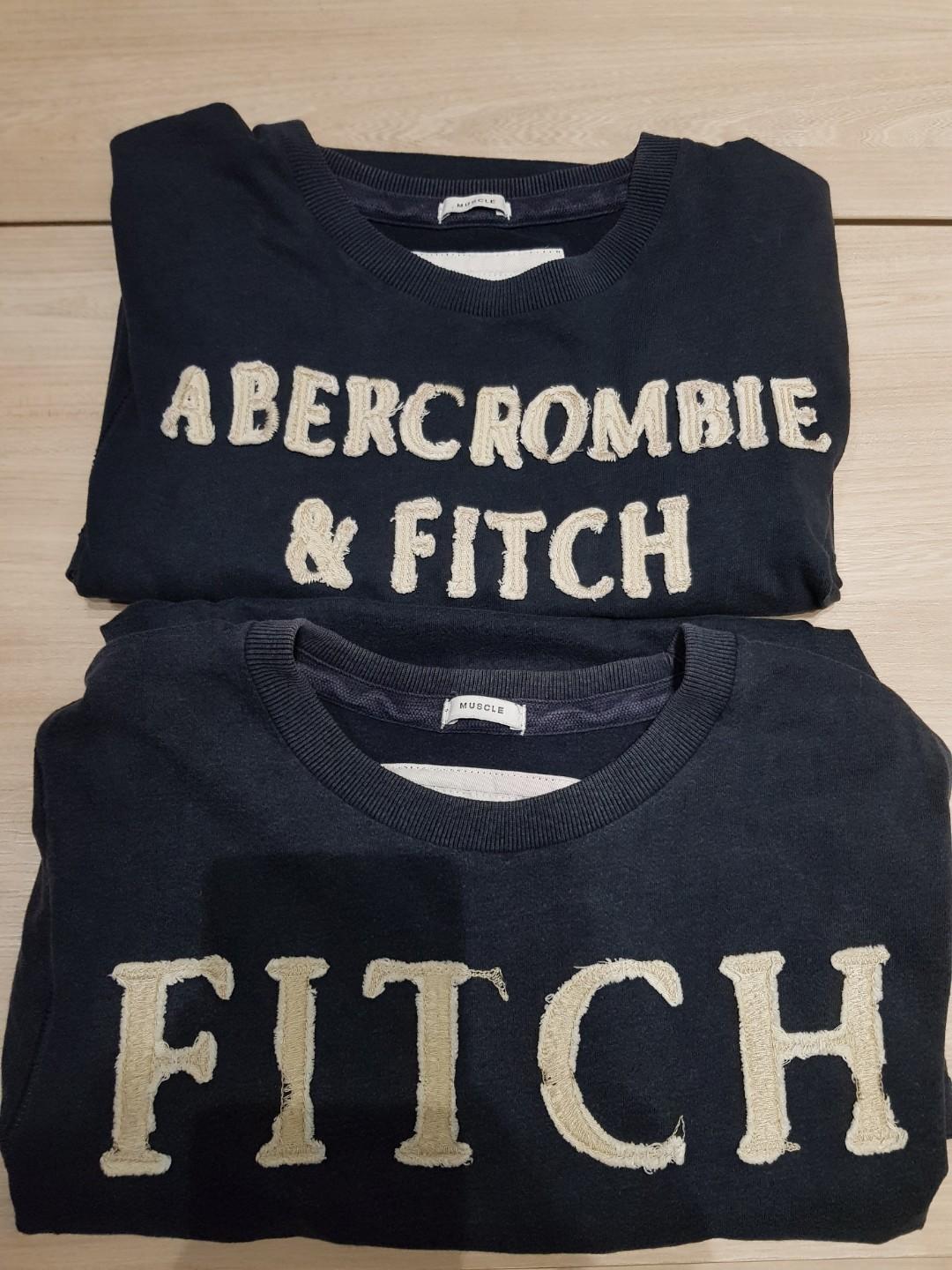 Abercrombie Fitch T Shirts Size M Original Men S Fashion Clothes Tops On Carousell