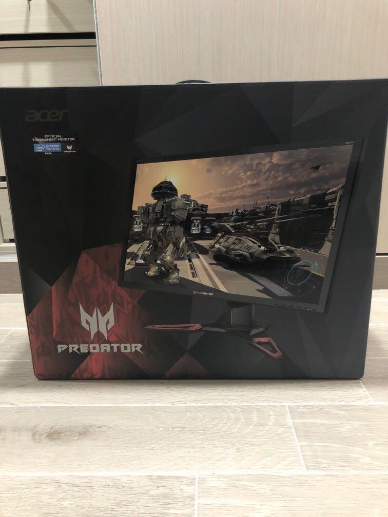 Acer Predator Xb241h Xb1 Series 180hz Refresh Rate 1ms Response Time 1920x1080 And Built In Speakers Electronics Computer Parts Accessories On Carousell