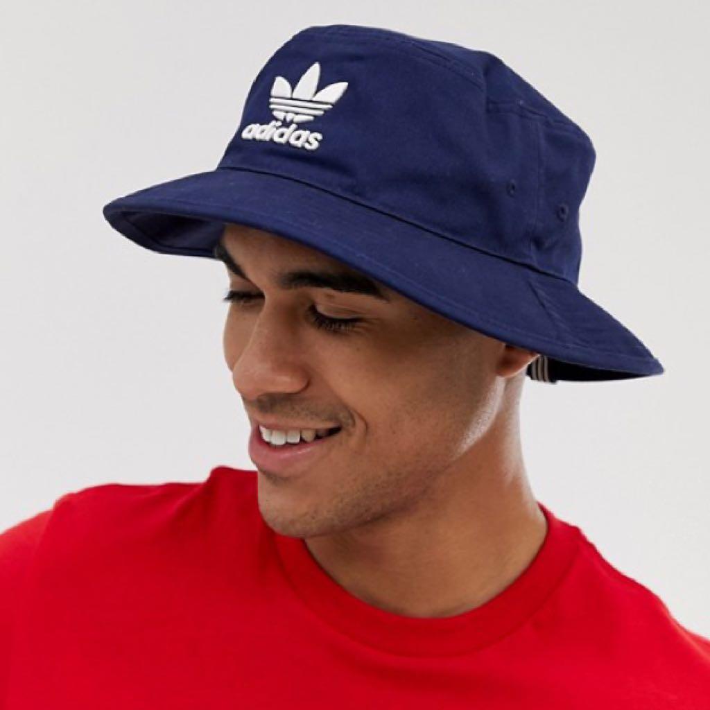 Adidas Originals Logo Bucket Hat - Mens 
