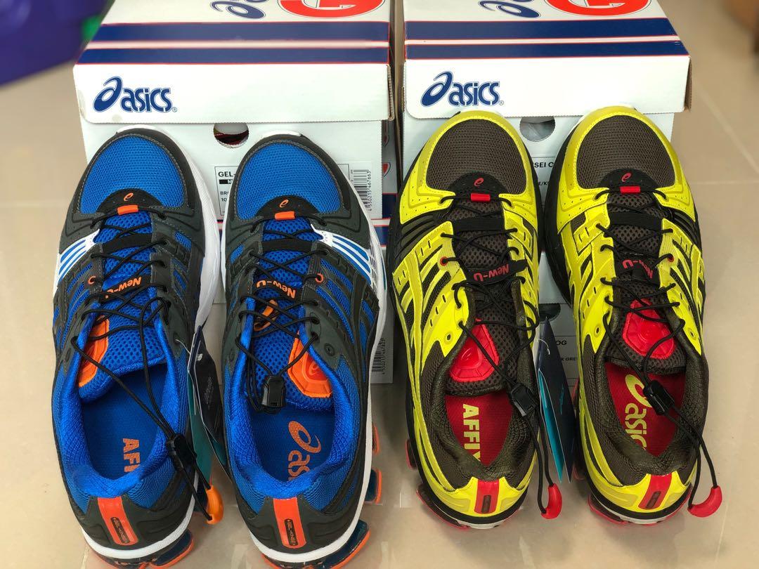 AFFIX WORKS x ASICS Gel Kinsei Kelp and Illusion Blue Carousell