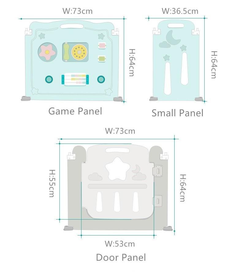 akachan foldable playpen