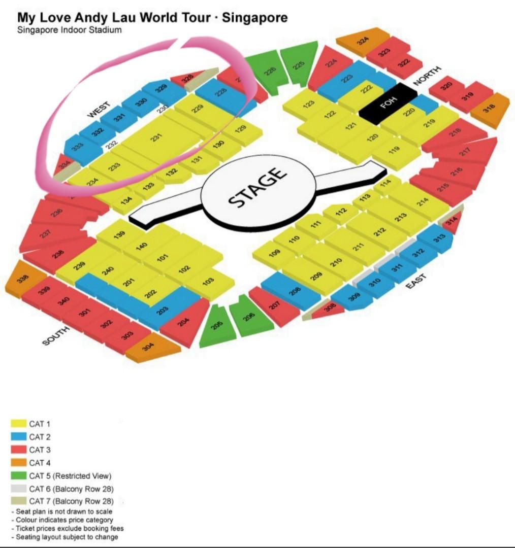 Andy Lau Concert 2019 27 Sept Entertainment Events Concerts On Carousell