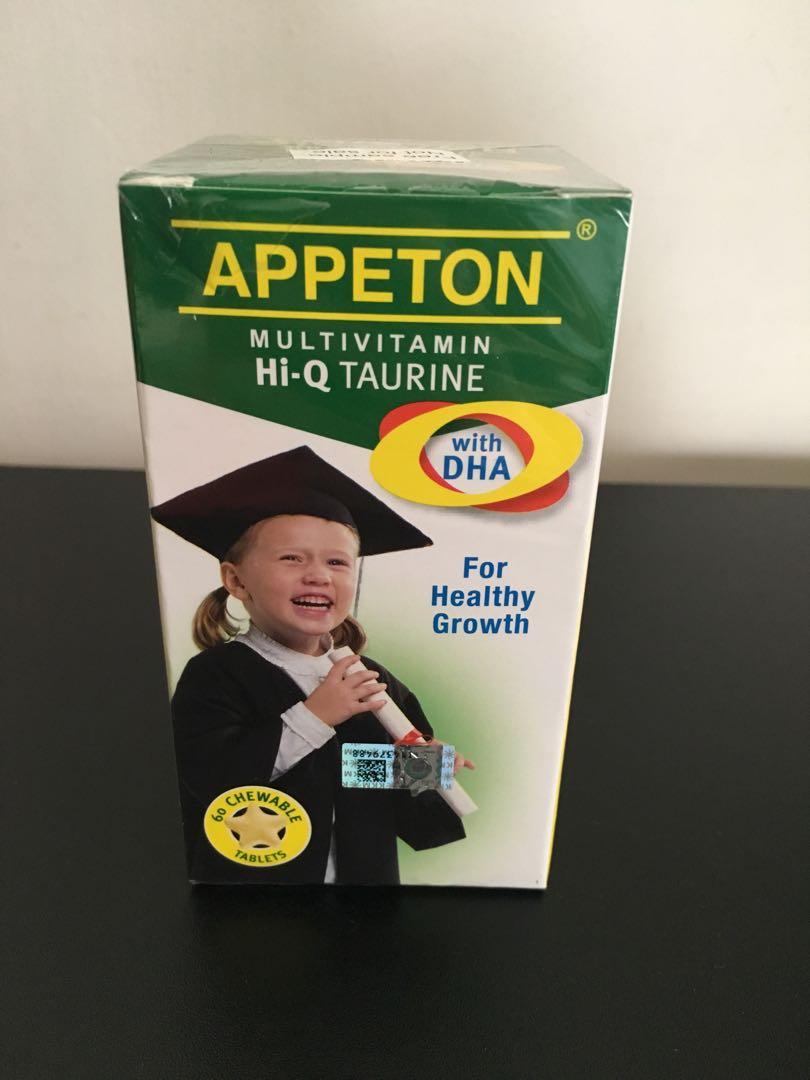 Appeton Multivitamin Hi-Q Taurine with DHA, Babies & Kids, Going 