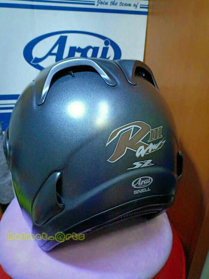 Arai Helmet Refurbish Jobs (Category: Motorcycle Apparel) located in Singapore. Submitted by Helmet_arts (Listing ID 250281220, Image 3). Description: Your happiness is our biggest satisfaction A heartfelt thanks to our brothers for their trust and also being patient with us while we had their helmets repaired. 🙇 Feel like getting a fresh new color? 😎 Interested party can pm or whatsapp us at +6583458968 / +60166498644 (spare line) best is ring