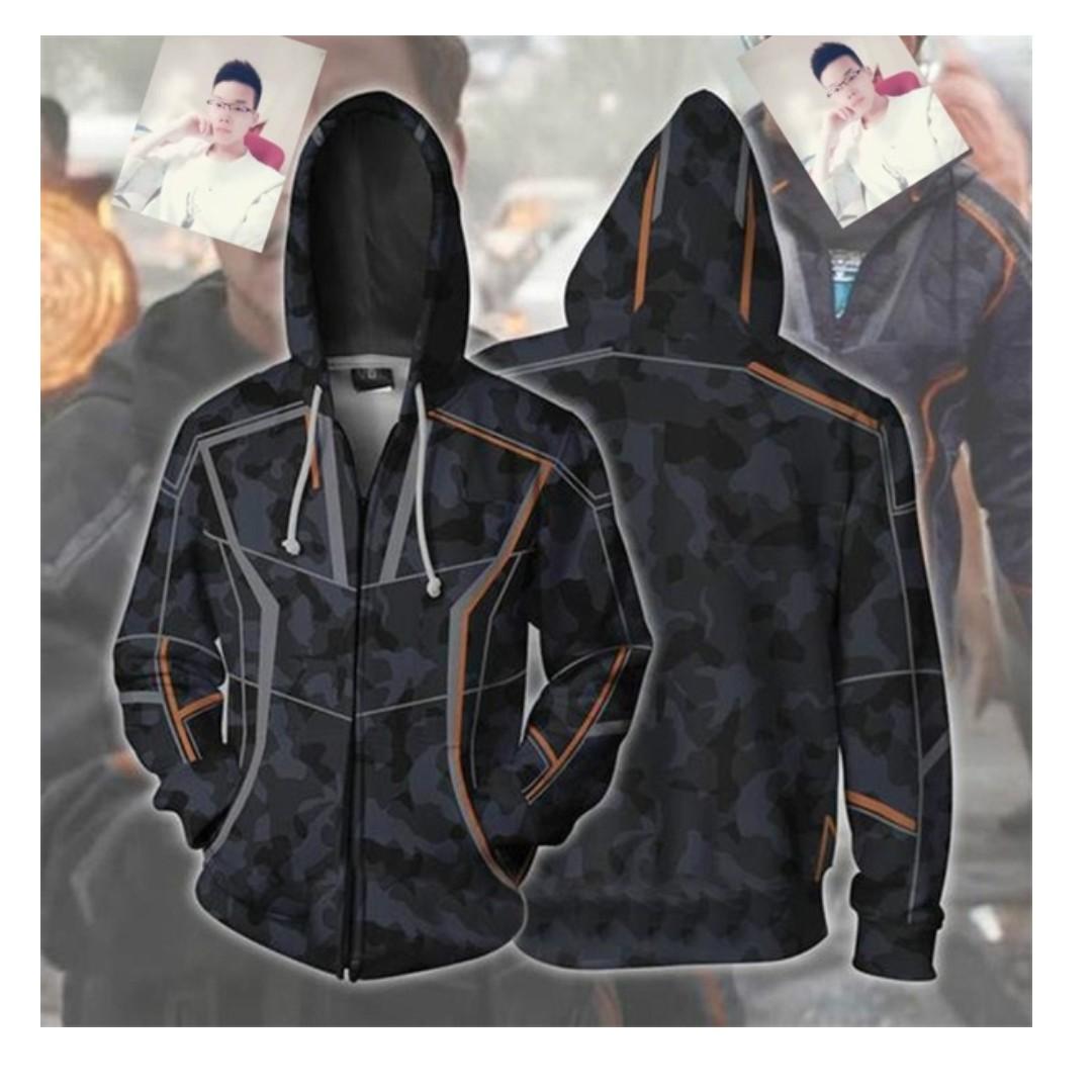 Tony stark hoodie online avengers infinity war