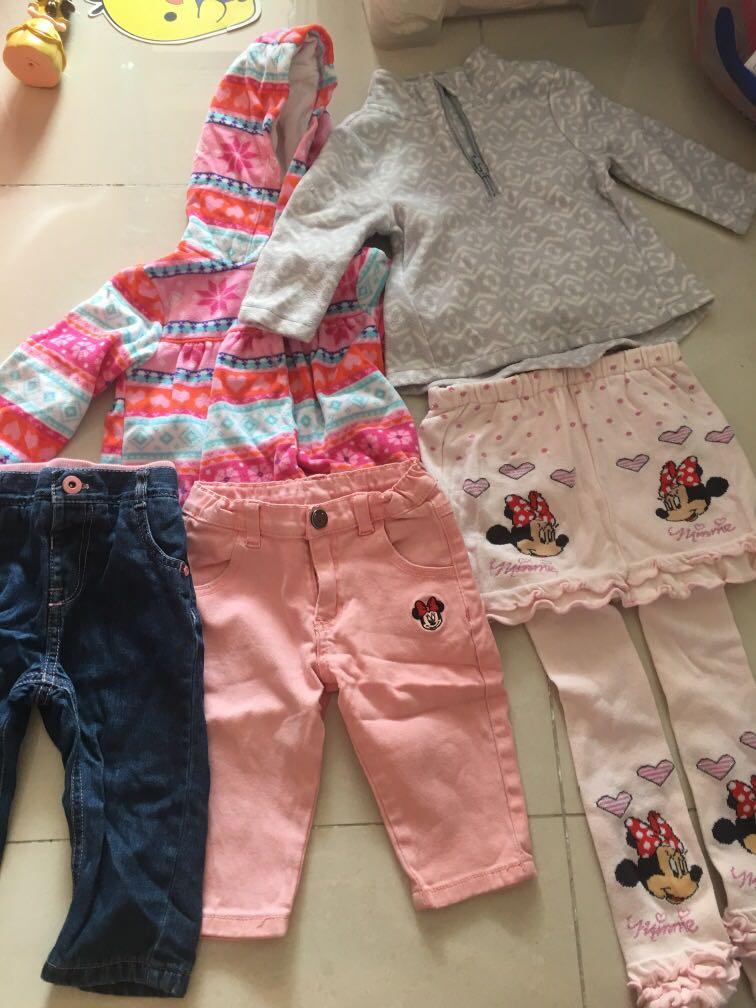 Baby Girl Clothes Winter Wear Jacket Jeans Tights Babies Kids