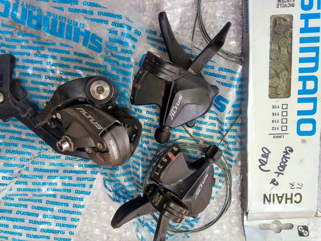 Bike Parts (Shimano Altus), Sports 