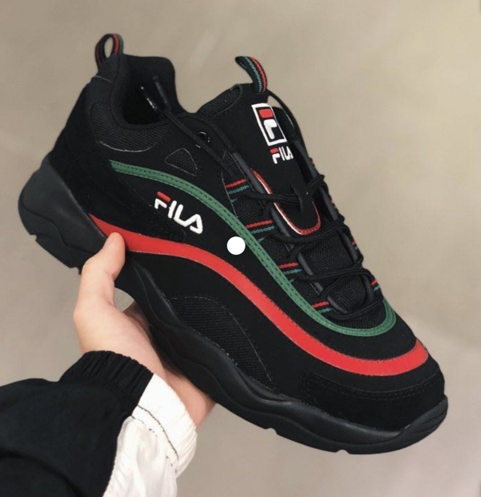 black fila ray