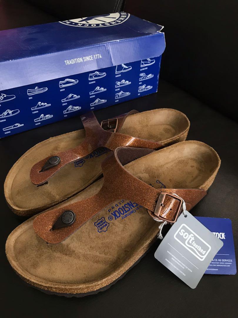 Birkenstock magic sales galaxy bronze