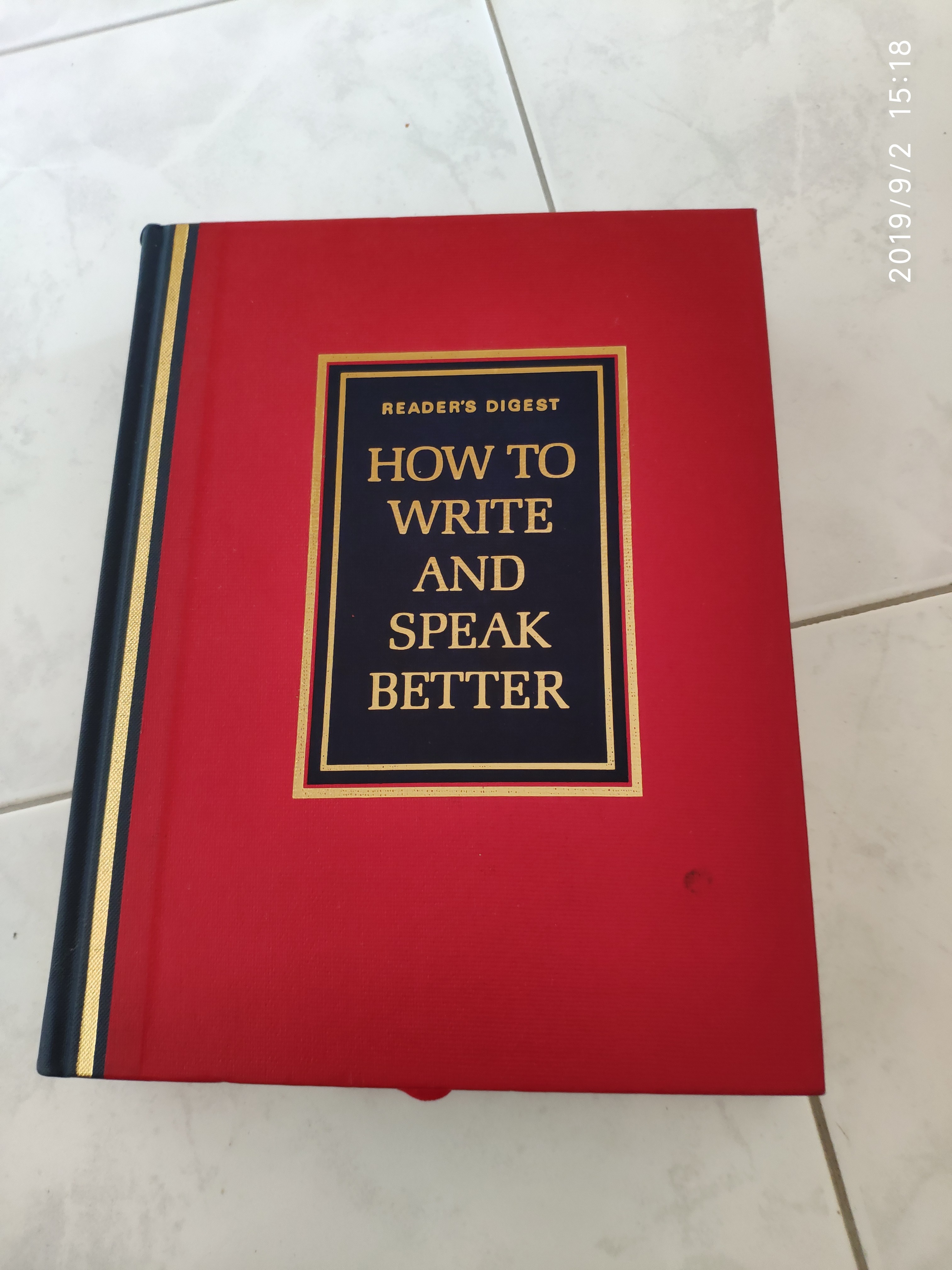 Book - how to write and speak better, free delivery, Hobbies & Toys ...