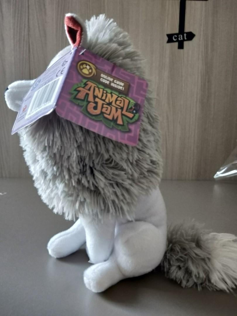BRAND NEW ANIMAL JAM WOLF, Hobbies & Toys, Toys & Games on Carousell