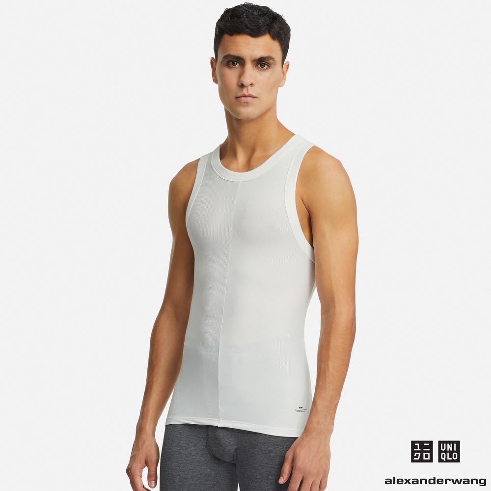 Dry Color Ribbed Tank Top  UNIQLO US