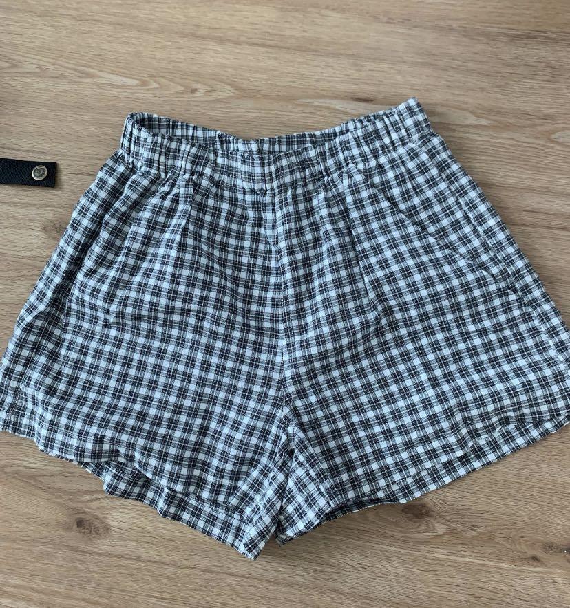Brandy melville plaid shorts Sale