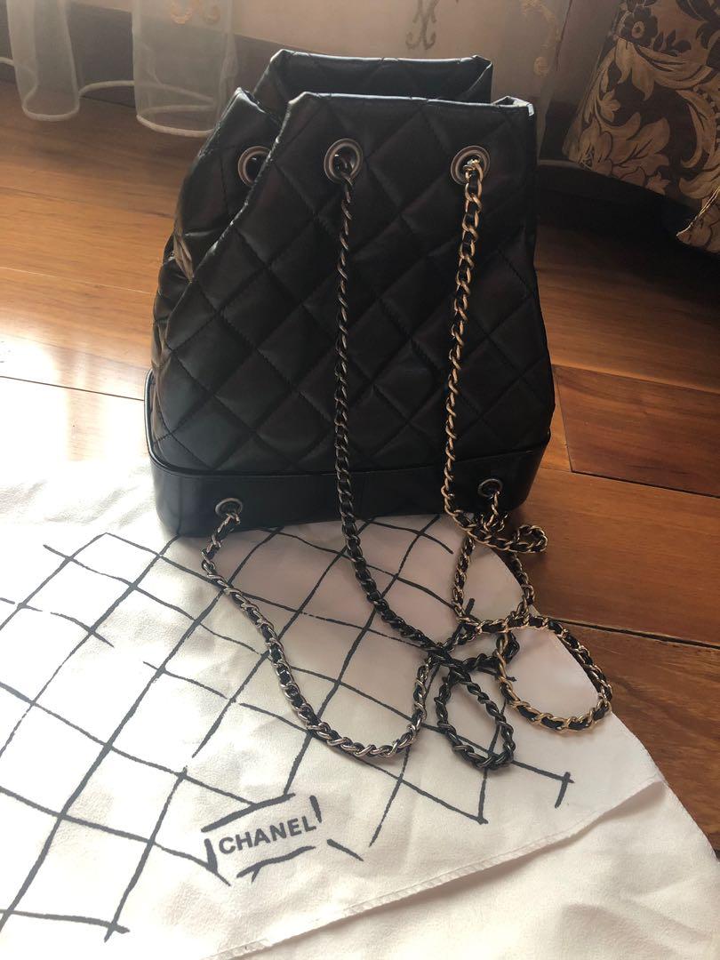 chanel gabrielle backpack bag
