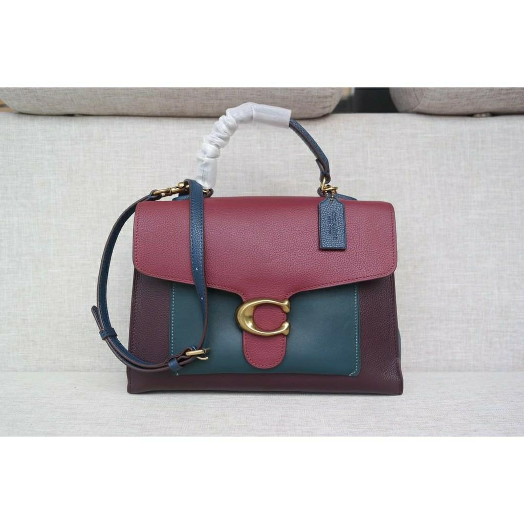 Colorblock tabby top top handle