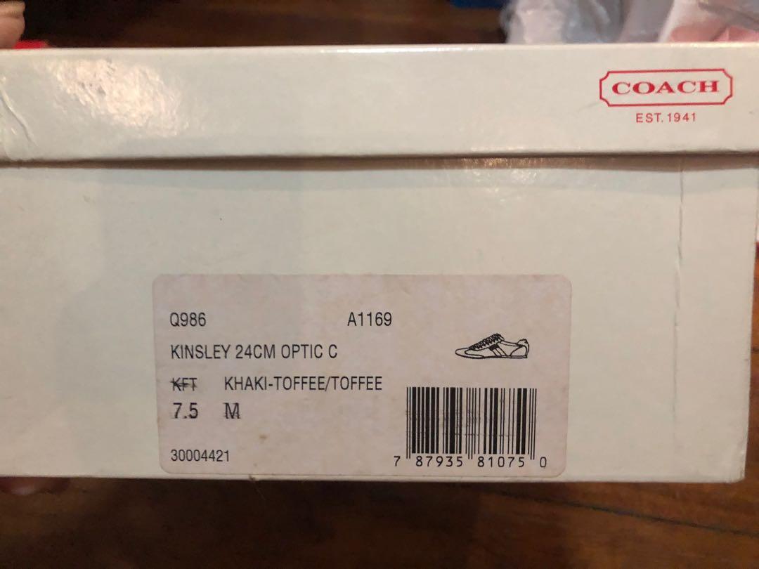 coach kinsley sneaker