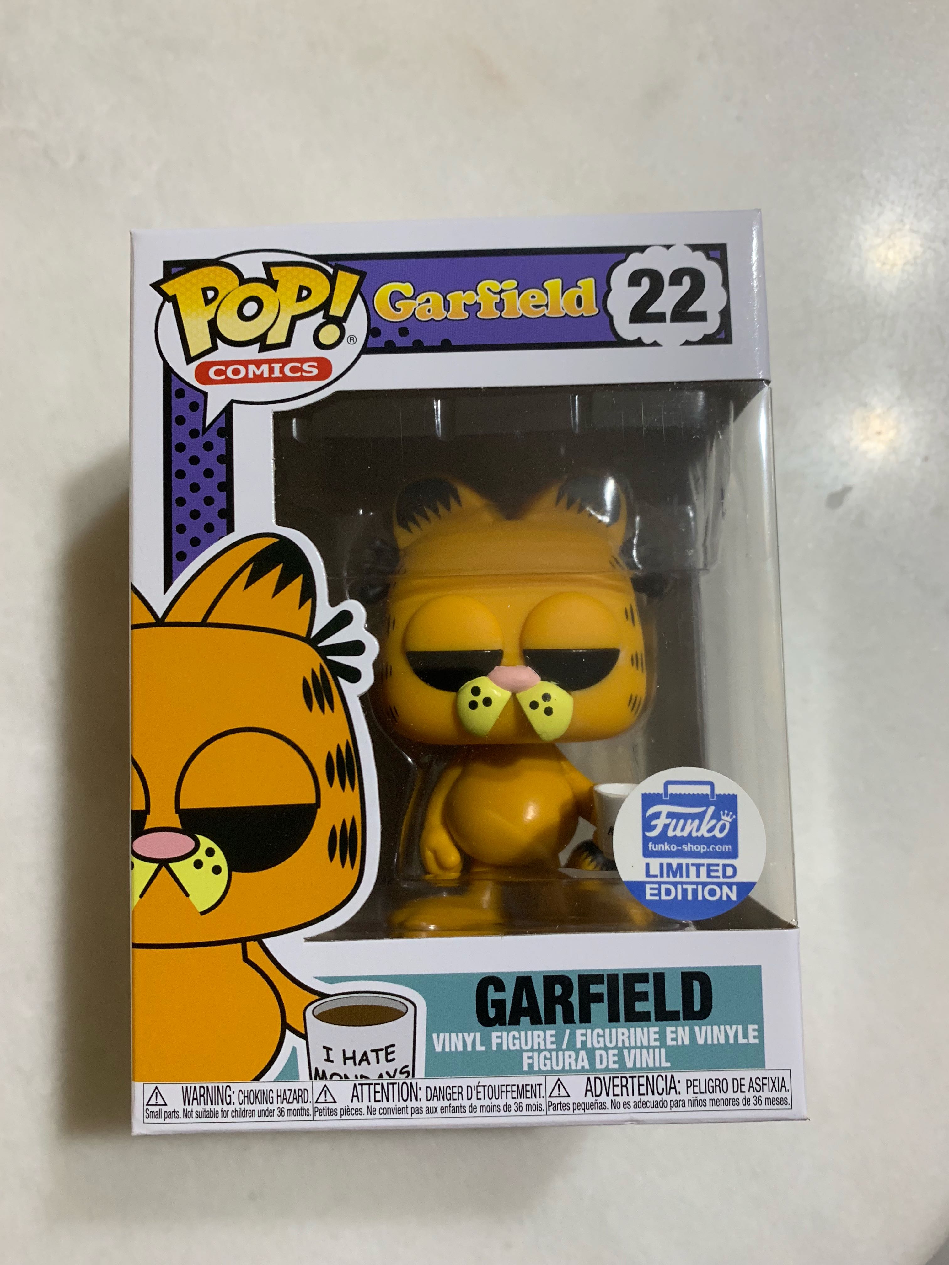 Funko garfield with mug on sale