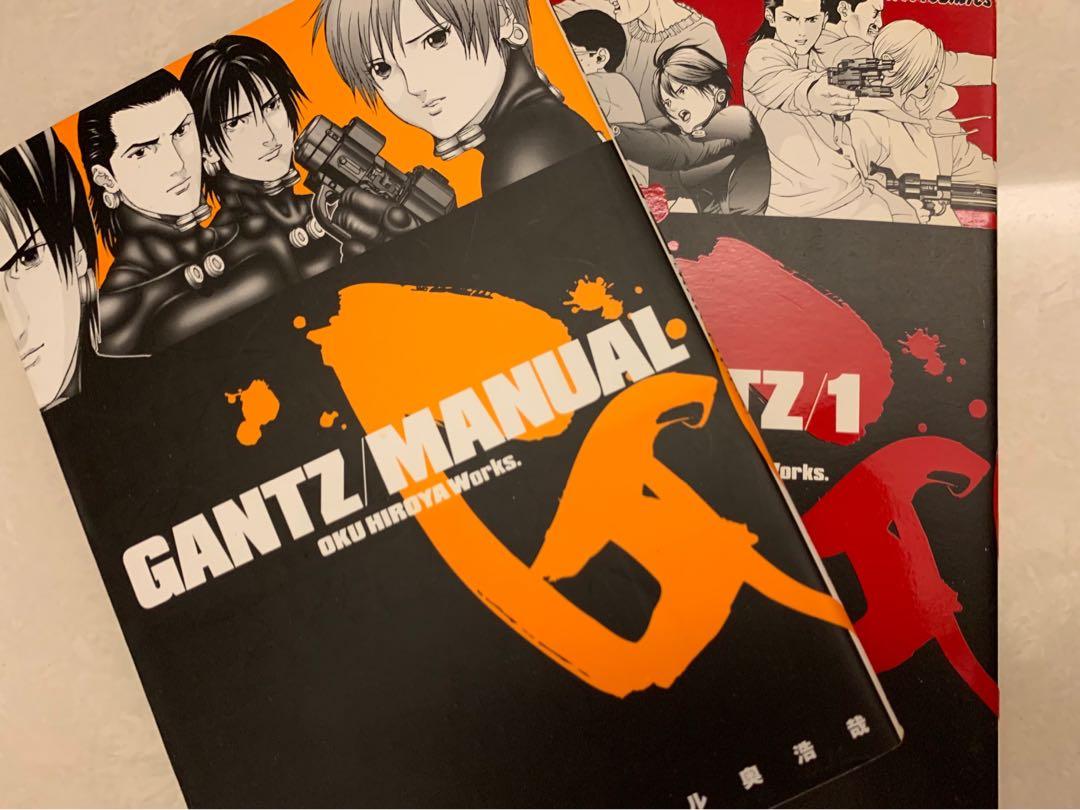 Gantz Manual & 1, 興趣及遊戲, 書本& 文具, 漫畫- Carousell