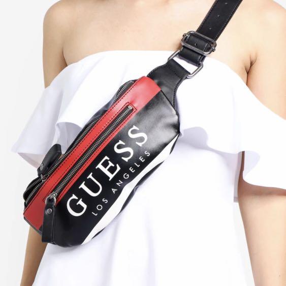 Guess waist bag, Men's Fashion, Bags, Sling Bags on Carousell