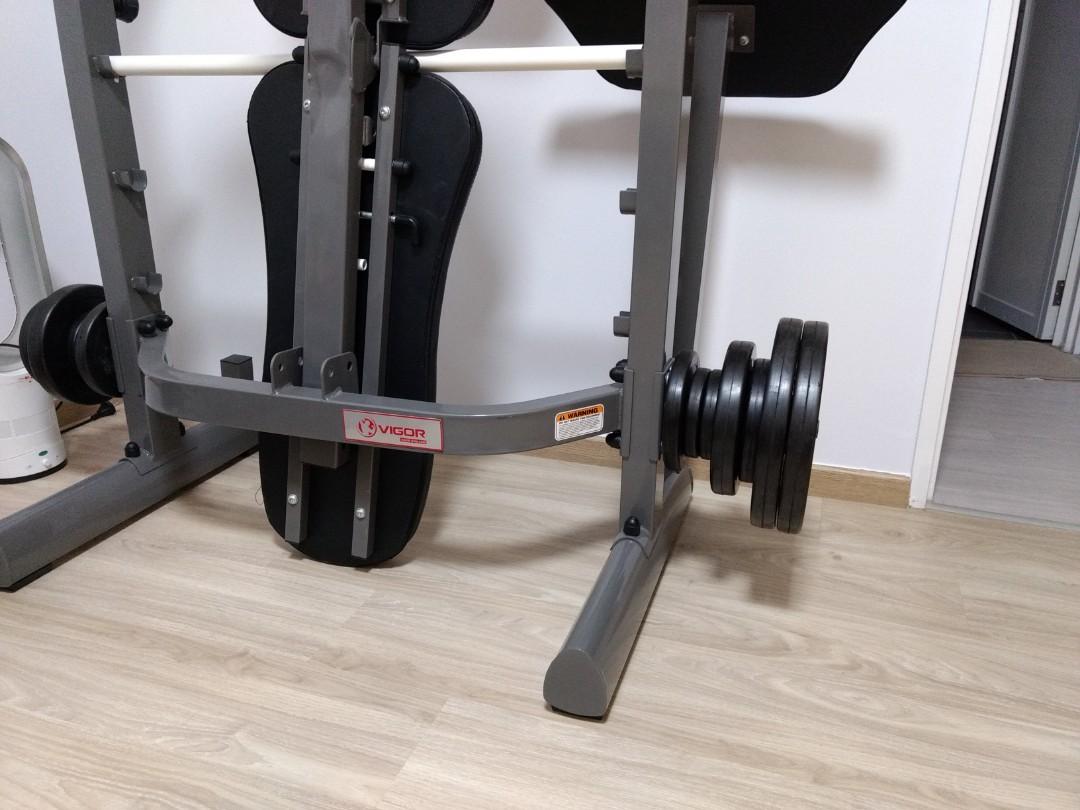 Home Gym Bench Press Set On Carousell