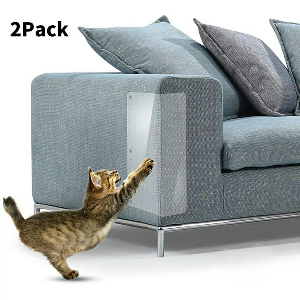 Home Living Room Scratch Resistant 2 Pet Cat Scratch Protection Pad Scratch Furniture With Nails Suitable Fabric Sofa Protector Pet Supplies For Cats Cat Accessories On Carousell