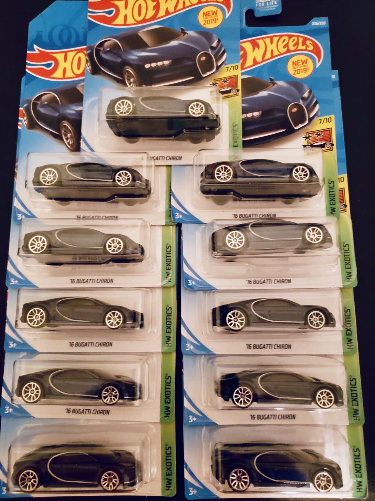 Hot Wheels 2019 Bugatti Chiron Hobbies Toys Toys Games on
