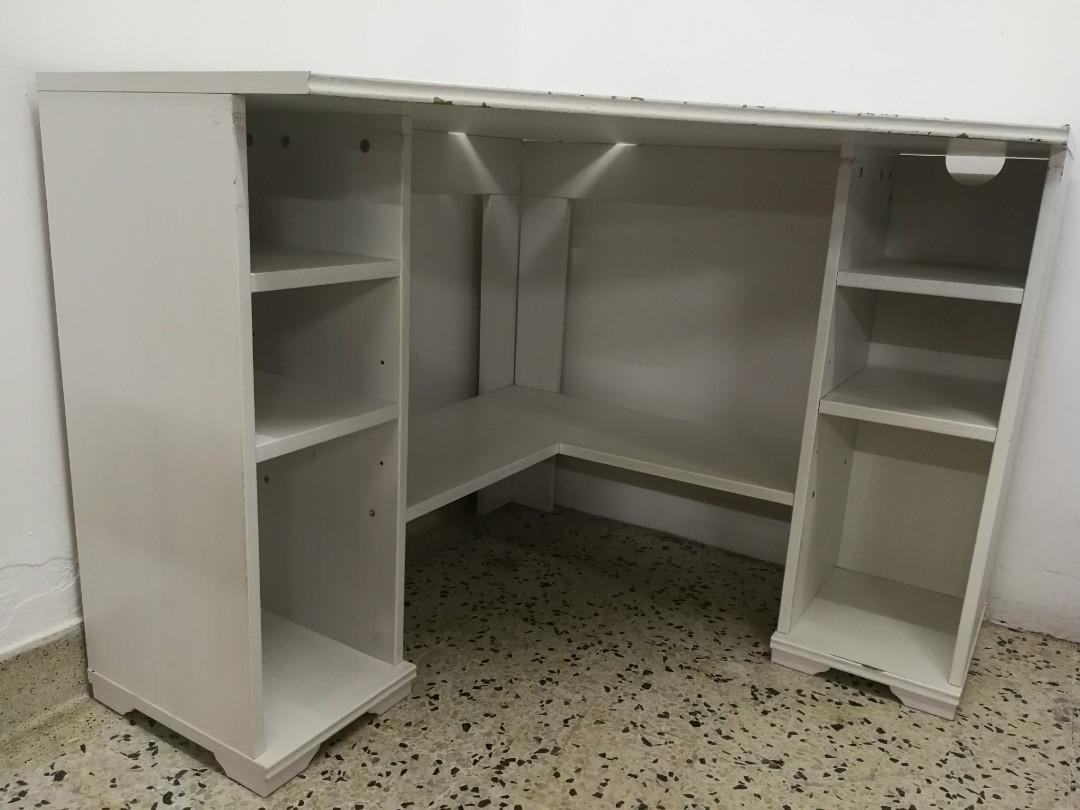 Ikea Borgsjo Study Workstation Corner Desk On Carousell