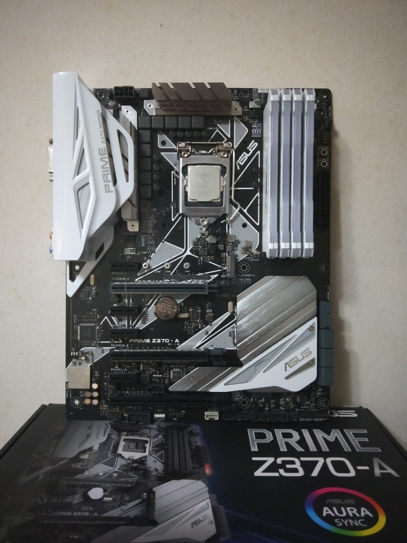 Intel I7 8700k Asus Prime Z370 16gb Ram Electronics Computer Parts Accessories On Carousell