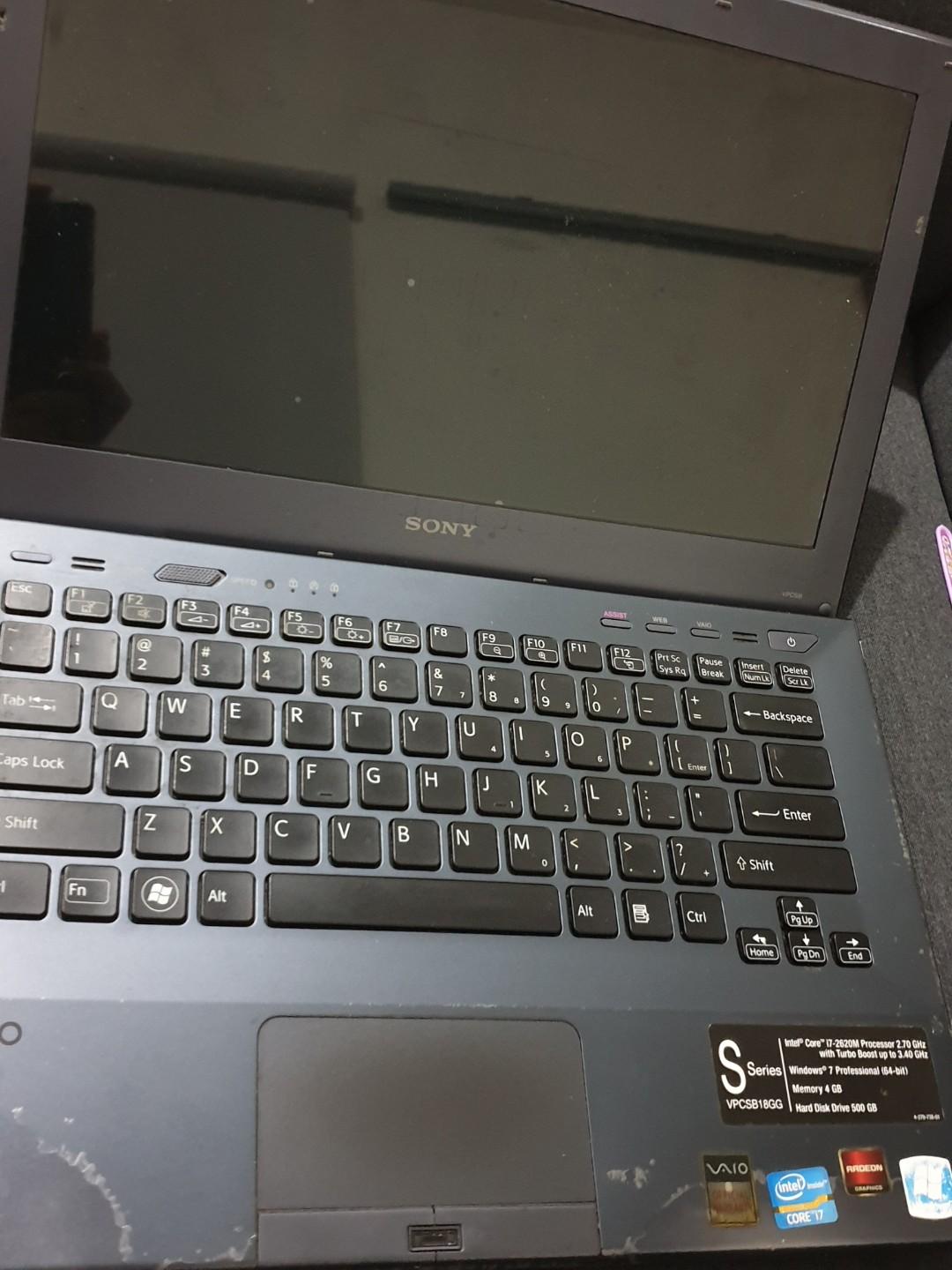 Jual Murah Sony Vaio I7 Elektronik Komputer Laptop Di Carousell